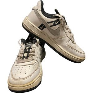 Nike Air Force 1 Black/Gray/White Kids Sneakers Size 11C